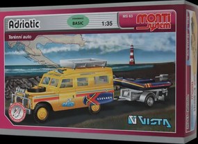 Kit Monti 63 Land Rover- remorcare cu barca