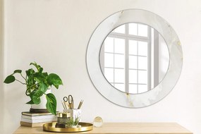 Decor oglinda rotunda Marmură strălucitoare fi 50 cm
