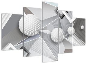 Tablou geometric abstract (150x105 cm)