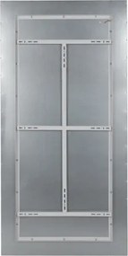 Brilagi -LED Plafonieră LED reglabilă SLIMFRAME LED/80W/230V 120x60 cm argintiu/albastru+telecomandă