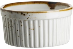 Mäser Vas de copt Pintar Alb maro puncte 9 cm