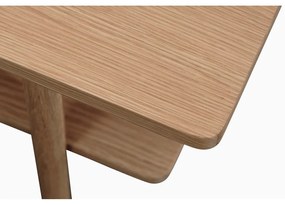 Măsuță de cafea cu blat cu aspect de lemn de stejar 45x60 cm Ponza – Unique Furniture