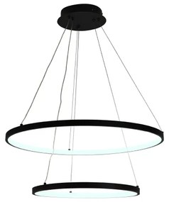 Lustră LED dimabilă pe cablu LED/75W/230V 3000-6500K + telecomandă