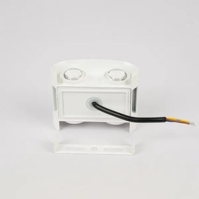 Brilagi - Aplica LED de exterior FLAREBOX, 4W, 230V, albă, IP65