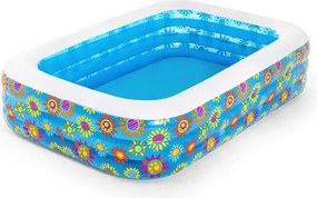 Bestway Piscină gonflabilă pentru copii, albastru, 229x152x56 cm