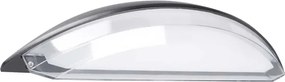 Aplica de perete pentru exterior ALABAMA, LED, 12W, 230V, IP54, neagră