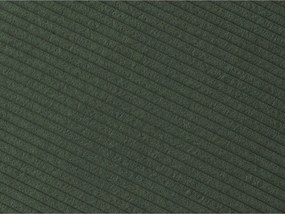 Canapea verde cu tapițerie din catifea reiată 250 cm Tina – Bobochic Paris