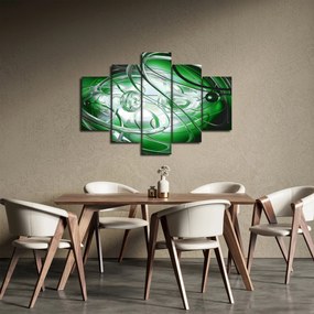 Tabloul abstract verde (150x105 cm)