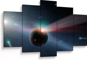 Tablou cu planetă mică (150x105 cm)