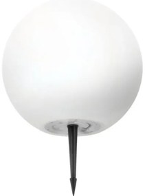 Lampă LED RGB solară dimabilă LED/5W/3,7V 3000K IP54 d. 30 cm