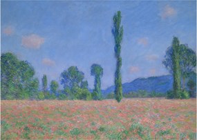 Tablou - Claude Monet, Poppy Field (Giverny), reproducere (70x50 cm)