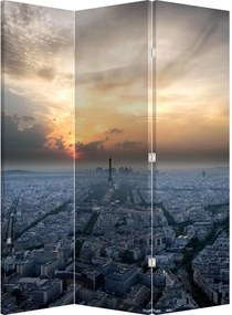 Paravan - Paris din înâlțime (126x170 cm)
