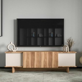 Măsuță TV Diana Beige și Walnut