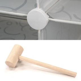 Raft extensibil economic - 57 x 71 x 37 cm, transparent