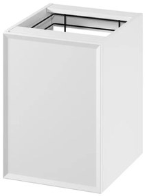 Cersanit S1022-011 - Dulap suspendat de baie cu coș pentru rufe MILLE 40x45 cm, alb