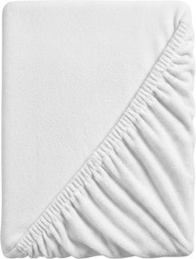 Cearsaf Cocolino microplus cu elastic SOFT 180x200 cm alb