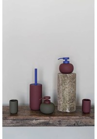 Perie de WC violetă din ceramică Lotus Play – Mette Ditmer Denmark