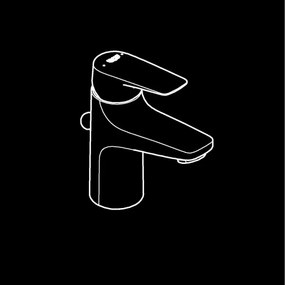 GROHE 23769000 - Baterie pentru lavoar START FLOW, crom lucios