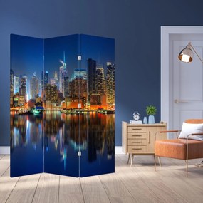 Paravan - Manhattan noaptea (126x170 cm)