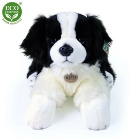 Câine Border Colie din pluș, 60 cm, ECO-FRIENDLY