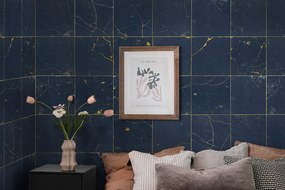 Tapet Kintsugi, Dark Blue, Rebel Walls