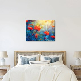Tablou - Flori portocalii (70x50 cm)