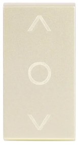 Modul Intrerupator Mecanic Jaluzele 1M LUXION, Standard Italian