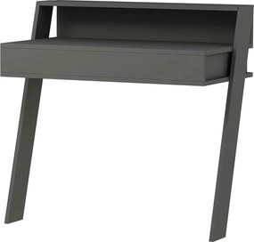 Birou COWORK, gri, PAL melaminat, 94x50x91 cm
