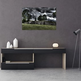 Tablou cu cerul întunecat (90x60 cm)