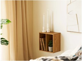 Raft în culoare naturală etajat din lemn de stejar 18 cm Townsville – House Nordic