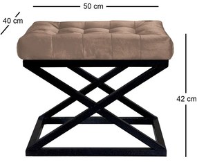 Scaun Capraz Brown