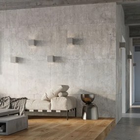 Aplică LEO 1xG9/40W/230V beton Sollux SL.0991