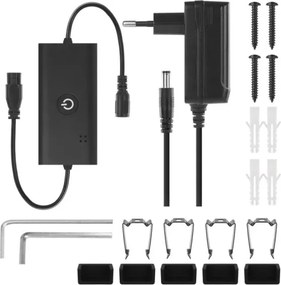 Lampadar LED RGBIC dimabil GoSmart LED/20W/230V 2700K Wi-Fi Tuya