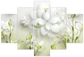 Tablou cu flori (150x105 cm)