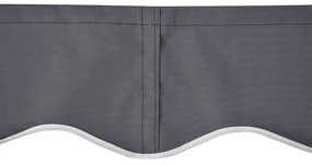 Outsunny Pânză de Schimb pentru Copertină Retractabilă Anti UV 30+, 3.47x2.9 m, Gri | Aosom Romania