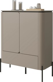 Komodă înaltă Bello 98 cm cu sertar - congo