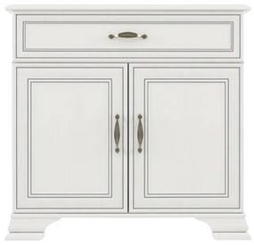 Comodă 2D1S cu sertar, PAL melaminat, woodline crem, TIFFY 07