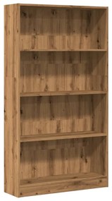 857852 vidaXL Bibliotecă, stejar artizanal, 80x24x143 cm, lemn prelucrat