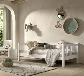 Set FORREST BEECH format dintr-un Pat copii cabină (90 x 200 cm) și un Pat copii extensibil.
