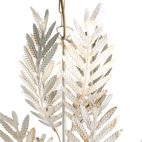 Lustră pe lanț FELCE 5xE14/6W/230V crem ONLI