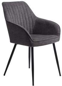 Scaun de dining gri închis Nolan – Unique Furniture