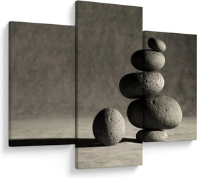Tablou - Pietre gri (90x60 cm)