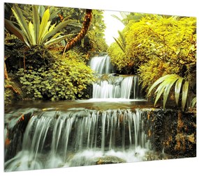 Tadlou cu cascade din Indonesia (70x50 cm), în 40 de alte dimensiuni noi