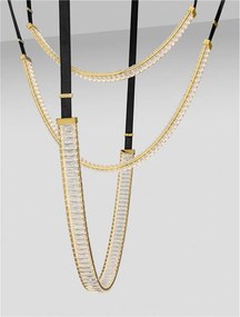 Lustra LED suspendata design elegant LAZURA