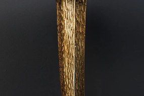 Consola lucrata manual, Marmura, Negru, Auriu, OMEGA 80cm