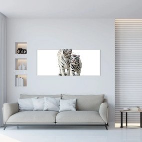 Tablou - Tigrul alb (120x50 cm)