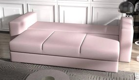 Canapea extensibilă dumonde cu ladă de depozitare si sezut confortabil din spuma high-density, Gloria Enjoy Flamingo 240x100 cm