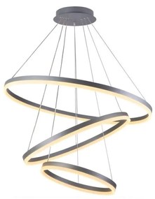 Lustră LED dimabilă pe cablu LED/125W/230V 3000-6500K + telecomandă