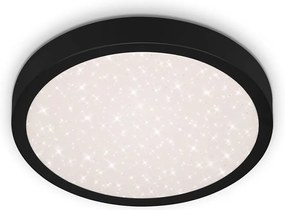 Plafonieră LED RUNA LED/18W/230V neagră Briloner 3048-015