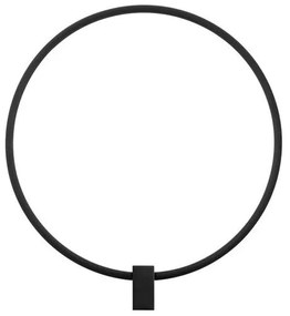 Aplica de perete circulara LED CCT CERCIO 50cm negru